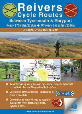 Ted Liddle - Reivers Cycle Routes - On and Off-road (waterproof). Tillgänglighet: Lägg i varukorg