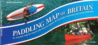 Peter Knowles - Paddling Map of Britain - Third Edition 2022. Tillgänglighet: Lägg i varukorg