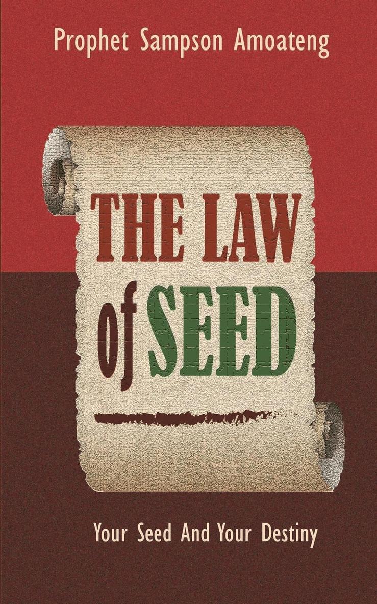 Sampson Amoateng - Law Of Seed, Häftad