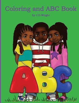 J. D. Wright - Coloring and ABC Book by J.D.Wright, Häftad