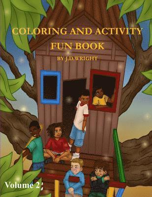 J D Wright - Coloring and Activity Fun Book Volume 2 by J.D.Wright, Häftad