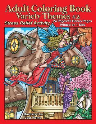Jess Perna - Adult Coloring Book Variety Themes #2, Häftad. Tillgänglighet: Lägg i varukorg