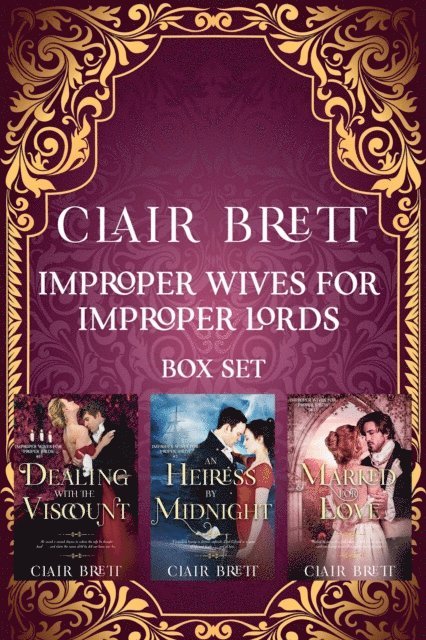 Clair Brett - Improper Wives for Proper Lords Books 1-3, E-bok. Tillgänglighet: Lägg i varukorg