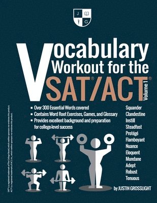 Justin Grosslight - Vocabulary Workout for the SAT/ACT, Häftad. Tillgänglighet: Lägg i varukorg