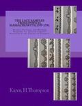 The Lace Samples from Ipswich, Massachusetts, 1789-1790: History, Patterns, and Working Diagrams for 22 Lace Samples Preserved at the Library of Congr