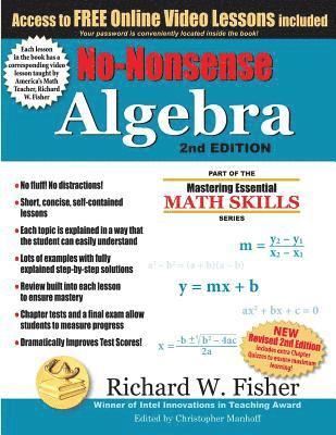 Richard W Fisher - No-Nonsense Algebra, 2nd Edition, Häftad