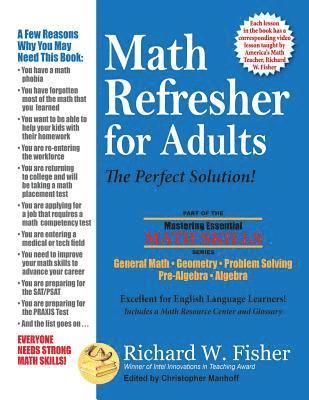 Richard W Fisher - Math Refresher for Adults, Häftad