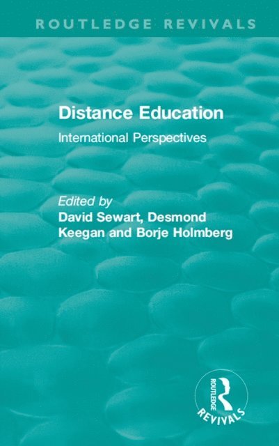 Borje Holmberg, Desmond Keegan, David Sewart - Distance Education, E-bok