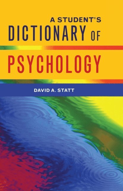 David A. Statt - Student's Dictionary of Psychology, E-bok