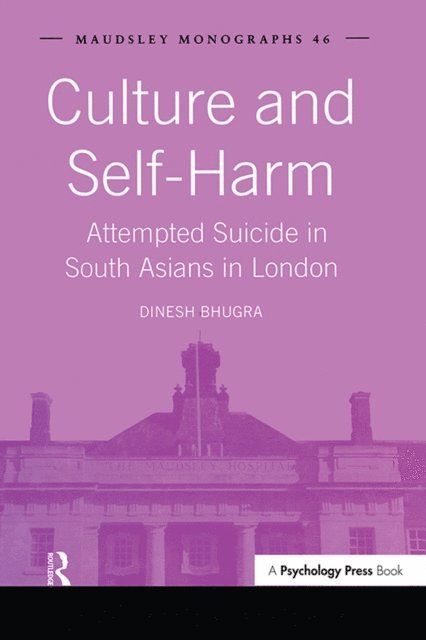 Dinesh Bhugra - Culture and Self-Harm, E-bok