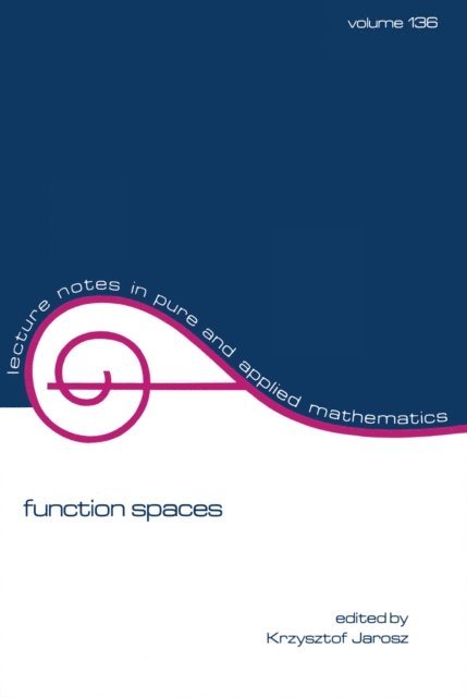 Krzysztof Jarov - Function Spaces, E-bok