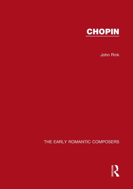 John Rink - Chopin, E-bok