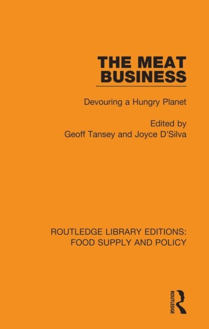 Joyce D'Silva, Geoff Tansey - Meat Business, E-bok