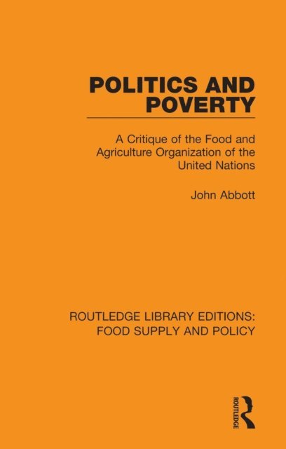 John Abbott - Politics and Poverty, E-bok
