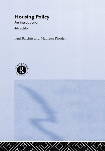Maureen Rhoden, Paul Balchin - Housing Policy In The United States, E-bok