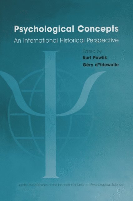 Gery d'Ydewalle, Kurt Pawlik - Psychological Concepts, E-bok