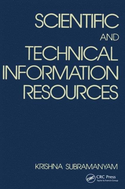 Krishina Subramanyam - Scientific and Technical Information Resources, E-bok