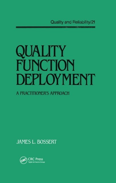 Bossert - Quality Function Deployment, E-bok
