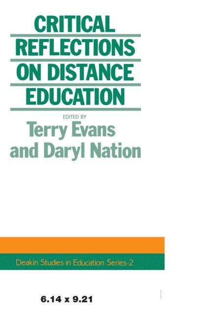 Daryl Nation, Terry Evans - Critical Reflections On Dist., E-bok