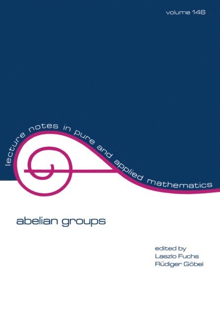 Rudiger Gobel, Laszlo Fuchs - Abelian Groups, E-bok