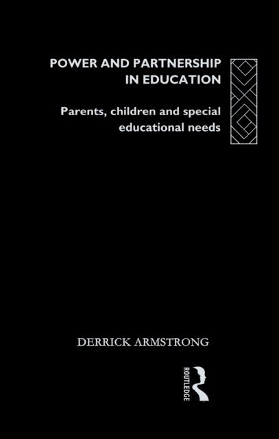 Derrick Armstrong - Power and Partnership in Education, E-bok