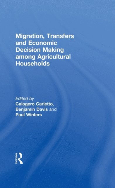 Paul Winters, Benjamin Davis, Calogero Carletto - Migration, Transfers and Economic Decision Making among Agricultural Households, E-bok