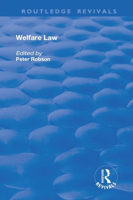 Lucy A. Williams - Welfare Law, E-bok