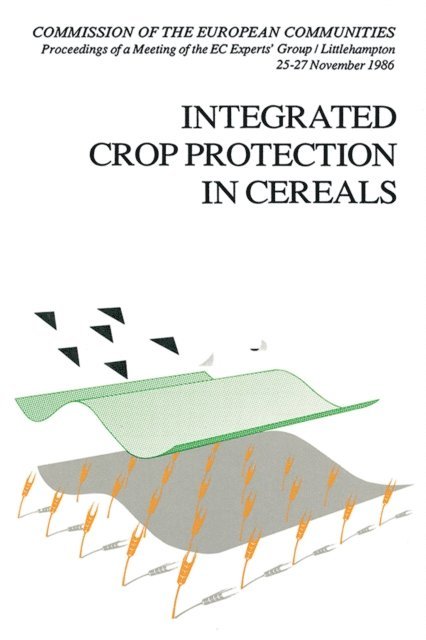 R. Cavalloro - Integrated Crop Protection in Cereals, E-bok. Tillgänglighet: Lägg i varukorg
