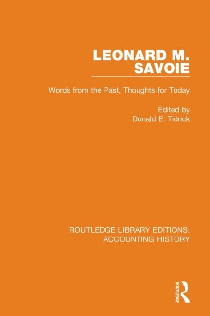 Donald E. Tidrick - Leonard M. Savoie, E-bok