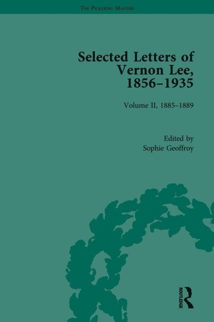 Amanda Gagel, Sophie Geoffroy - Selected Letters of Vernon Lee, 1856-1935, E-bok