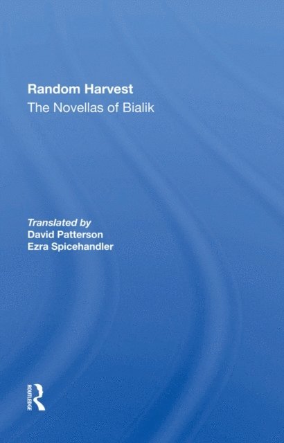 Ezra Spicehandler, David Patterson - Random Harvest, E-bok
