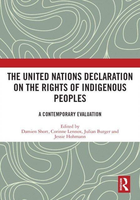 Jessie Hohmann, Julian Burger, Corinne Lennox, Damien Short - United Nations Declaration on the Rights of Indigenous Peoples, E-bok