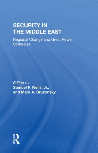 Samuel F. Wells, Shaun Murphy, Mark Bruzonsky - Security In The Middle East, E-bok