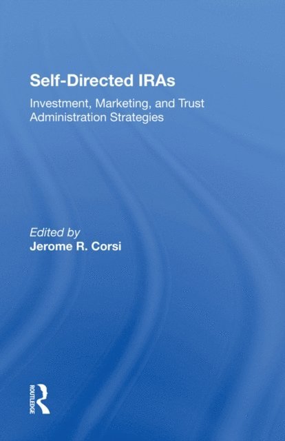 Jerome R Corsi - Self-directed Iras, E-bok