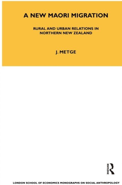 Joan Metge - New Maori Migration, E-bok