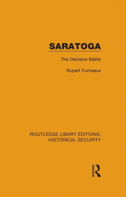 Rupert Furneaux - Saratoga, E-bok