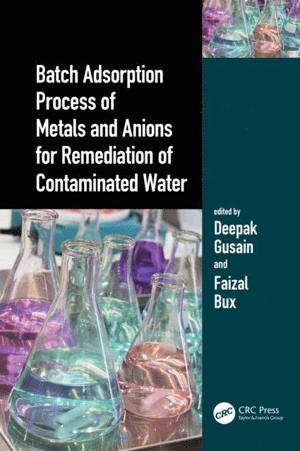 Faizal Bux, Deepak Gusain - Batch Adsorption Process of Metals and Anions for Remediation of Contaminated Water, E-bok
