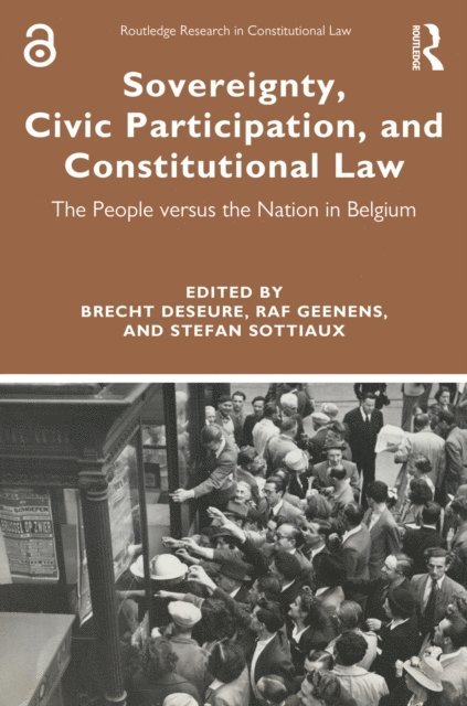 Stefan Sottiaux, Raf Geenens, Brecht Deseure - Sovereignty, Civic Participation, and Constitutional Law, E-bok