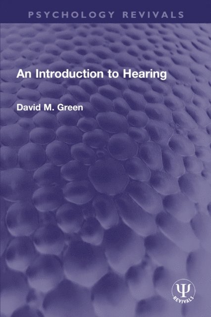 David M. Green - Introduction to Hearing, E-bok