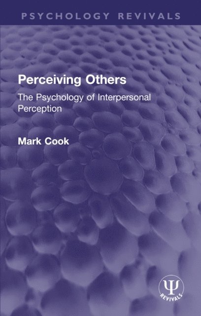 Mark Cook - Perceiving Others, E-bok