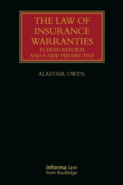 Alastair Owen - Law of Insurance Warranties, E-bok