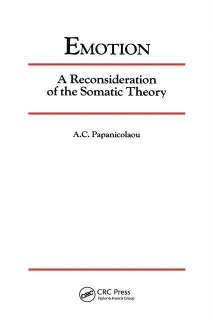 Andrew C. Papanicolaou - Emotion: A Reconsideration Of, E-bok