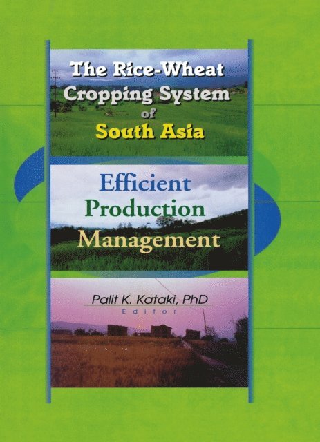 Suresh Chandra Babu, Palit Kataki - Rice-Wheat Cropping System of South Asia, E-bok