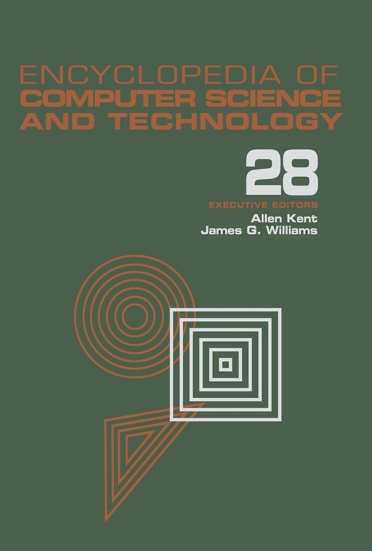 Allen Kent, James G. Williams - Encyclopedia of Computer Science and Technology, E-bok