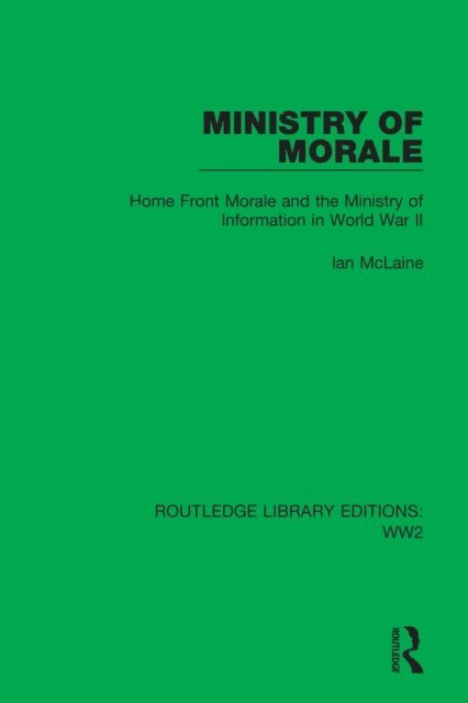 Ian McLaine - Ministry of Morale, E-bok
