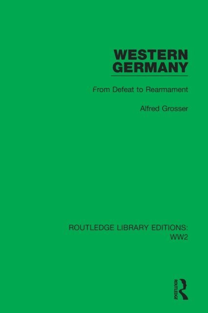 Alfred Grosser - Western Germany, E-bok