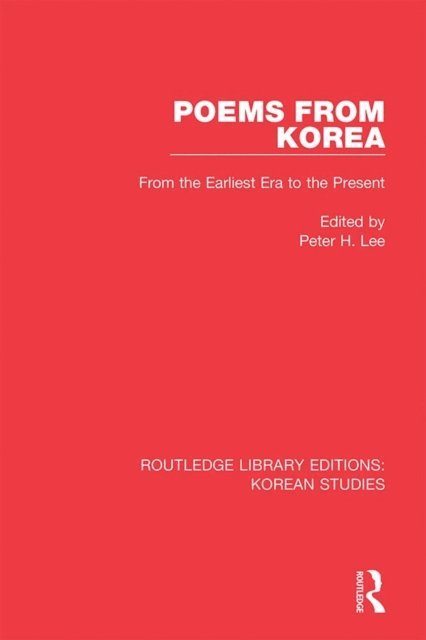 Peter H. Lee - Poems from Korea, E-bok