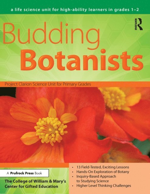 Clg Of William And Mary/Ctr Gift Ed - Budding Botanists, E-bok