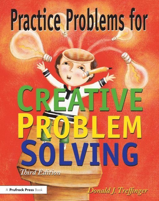 Donald J. Treffinger - Practice Problems for Creative Problem Solving, E-bok