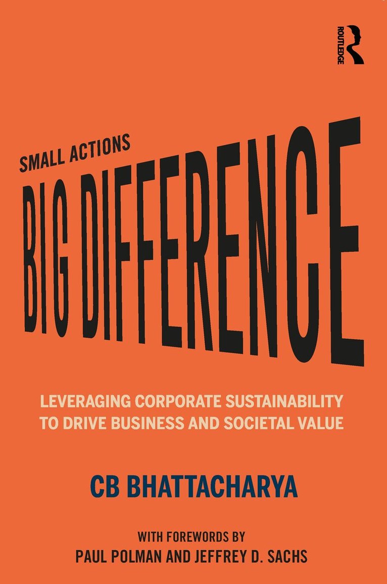 CB Bhattacharya - Small Actions, Big Difference, E-bok. Tillgänglighet: Lägg i varukorg